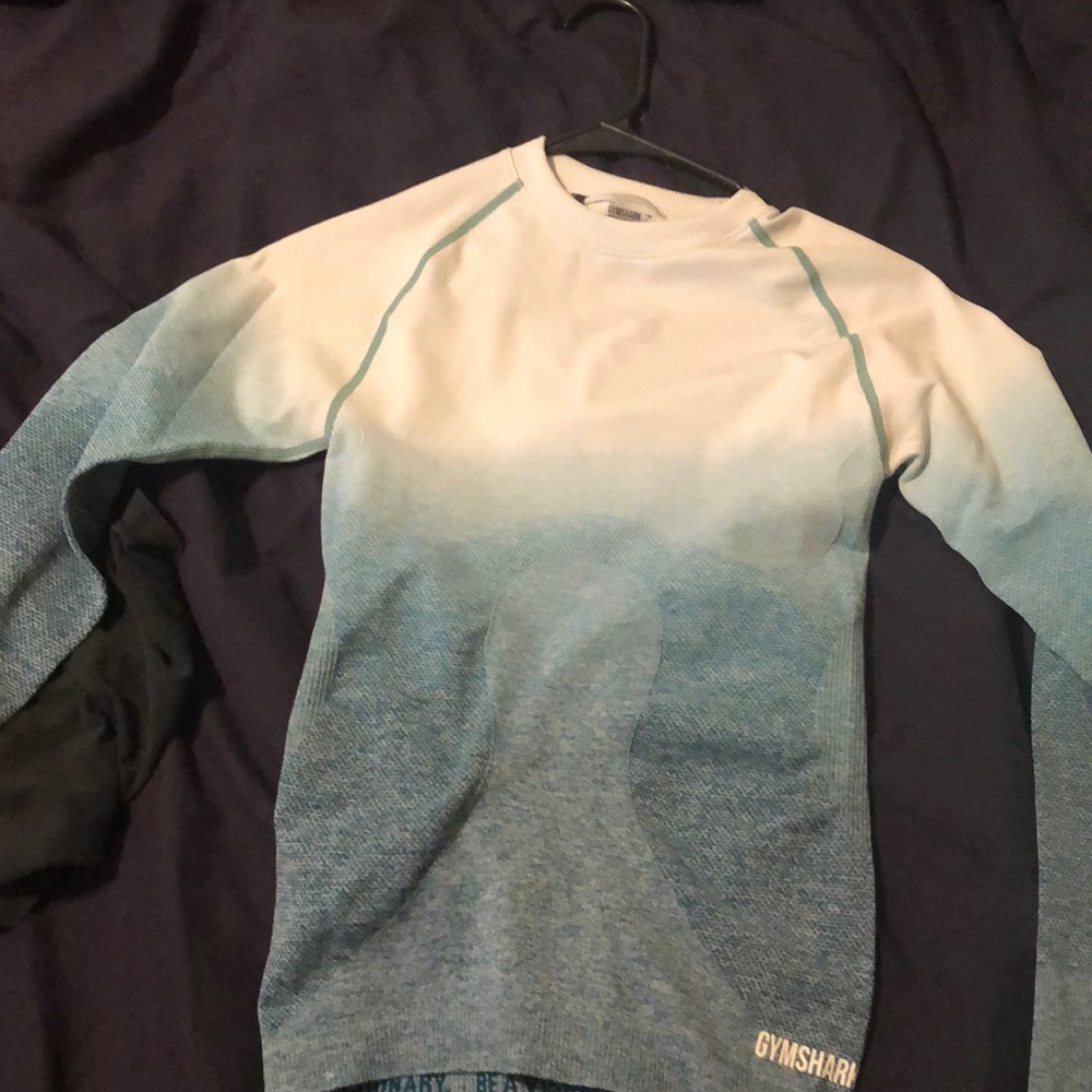 Gymshark seamless ombre long sleeve
